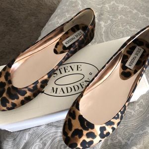 Steve Madden cheetah flats
